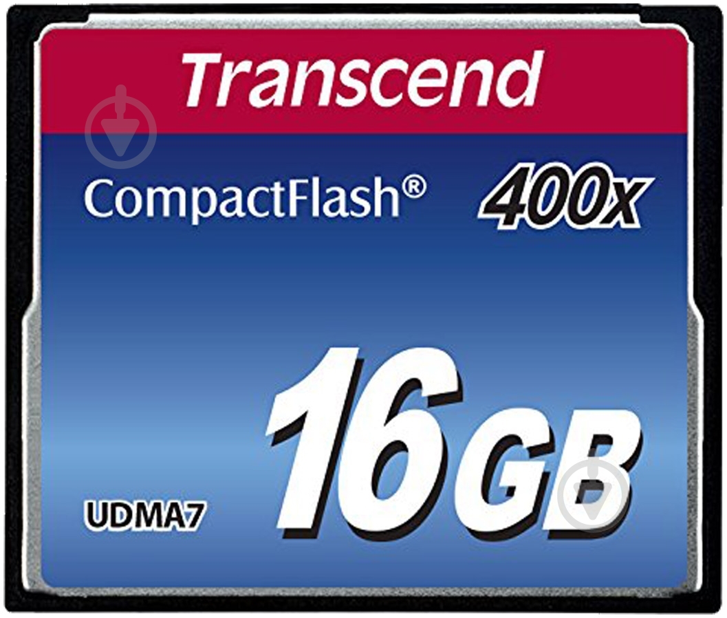 Карта памяти Transcend CF 16GB (TS16GCF400) - фото 2 Карта памяти Transcend CF 16GB (TS16GCF400) - фото 2