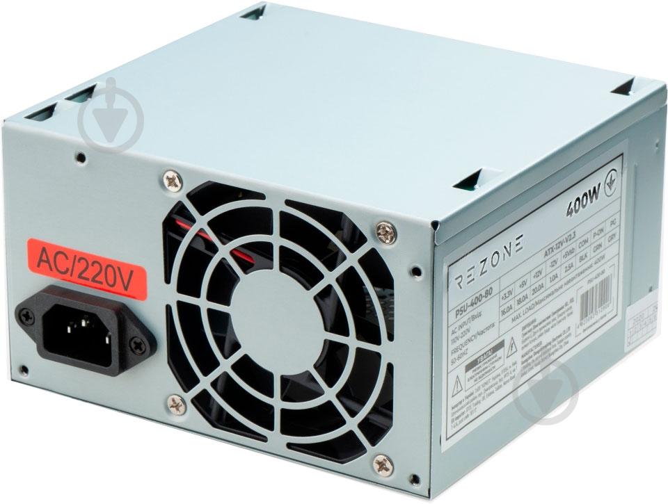 Блок питания Rezone Case 400-80 400 Вт - фото 1 Блок питания Rezone Case 400-80 400 Вт - фото 1