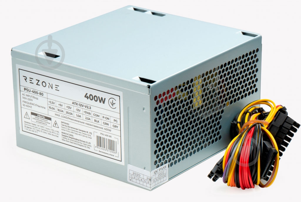 Блок питания Rezone Case 400-80 400 Вт - фото 2 Блок питания Rezone Case 400-80 400 Вт - фото 2