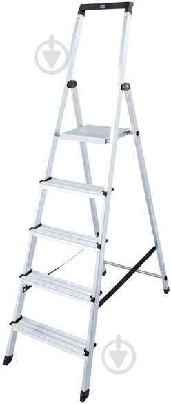 Лестница-стремянка Krause Solidy 5(126238) c органайзером - фото 1