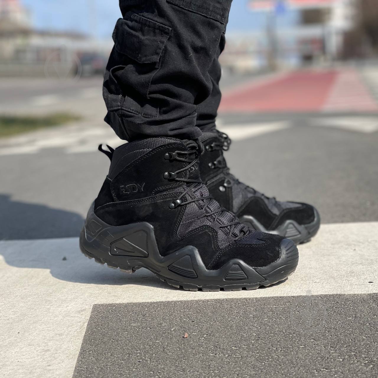 Ботинки туристические ESDY р. 43 черный - фото 5