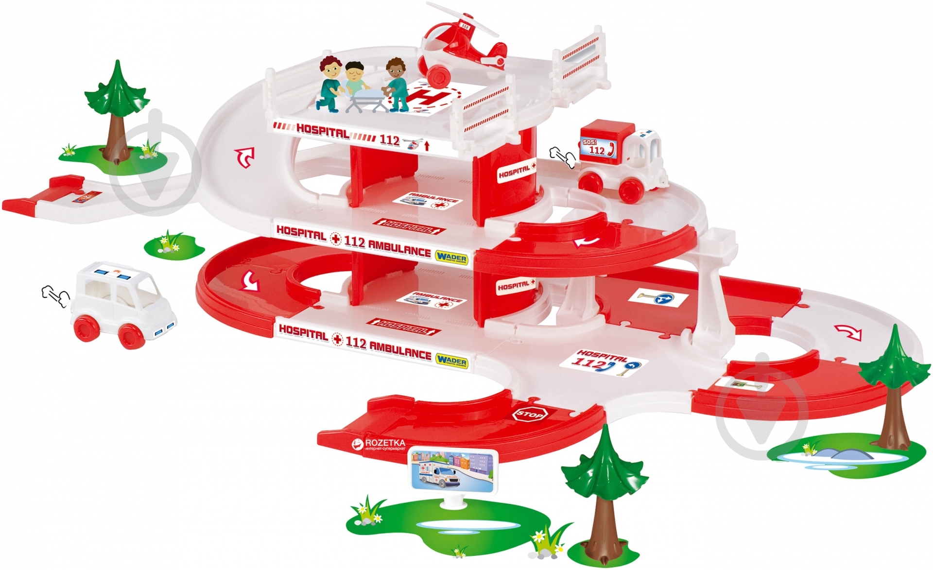 Трек Wader Скорая помощь 53330 - фото 1