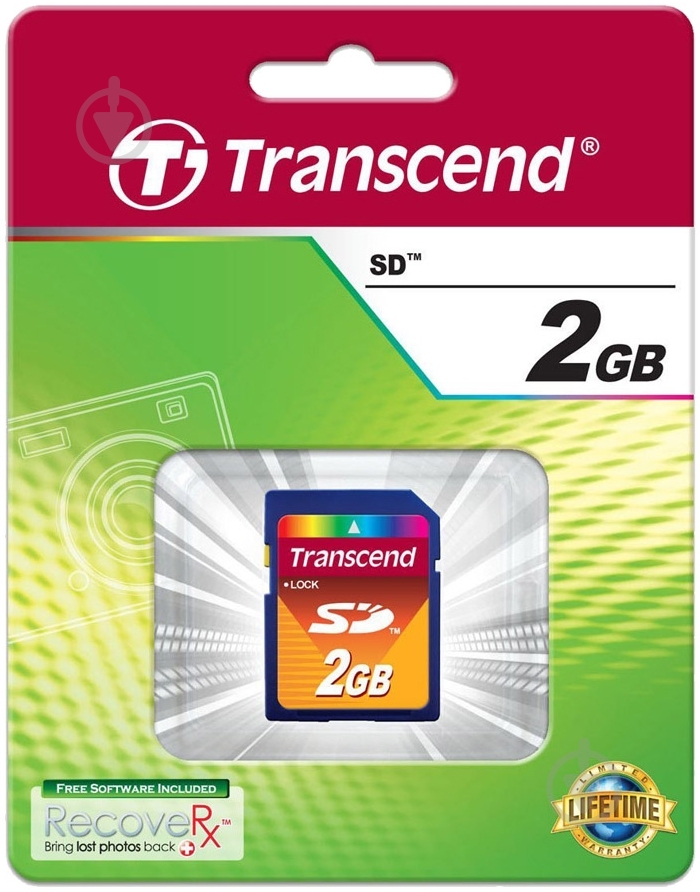 Карта памяти Transcend SD 2GB (TS2GSDC) - фото 2