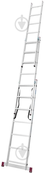 Лестница 3-секционная универсальная Krause Corda 3x7 (030375) - фото 2