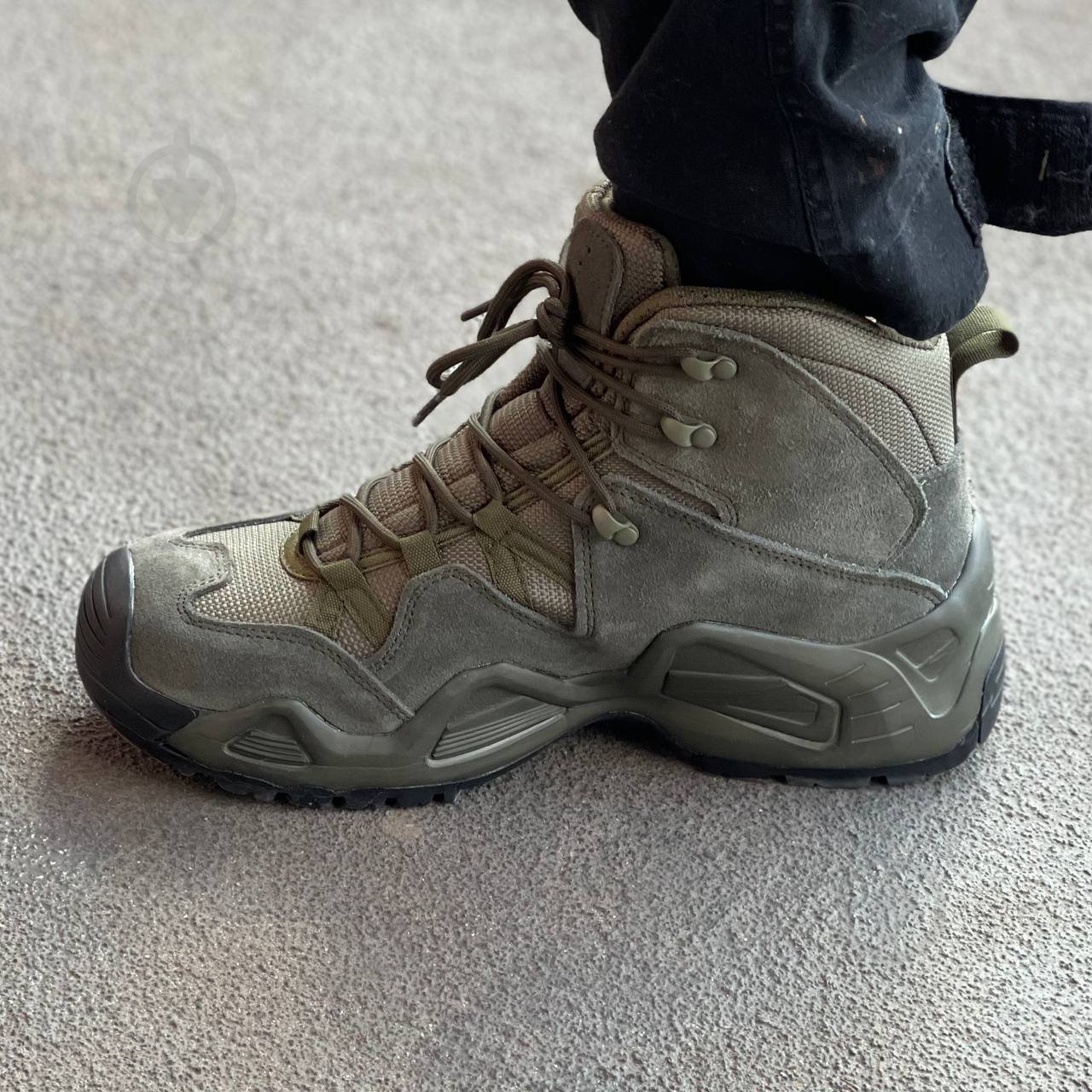 Ботинки туристические ESDY р. 422 оливковый - фото 2