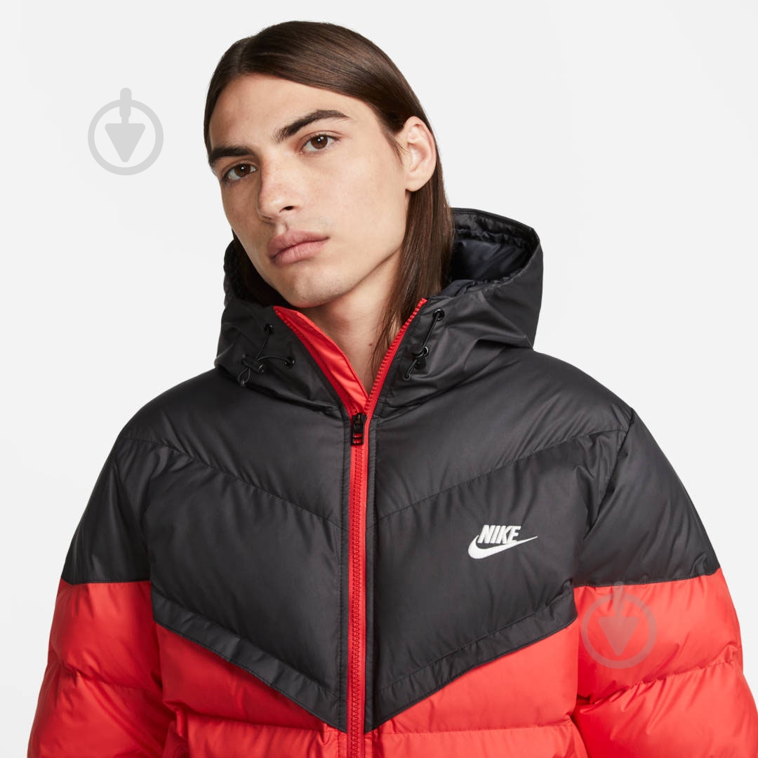 Куртка мужская Nike M NK SF WR PL-FLD HD JKT FB8185-011 р.S красная - фото 4