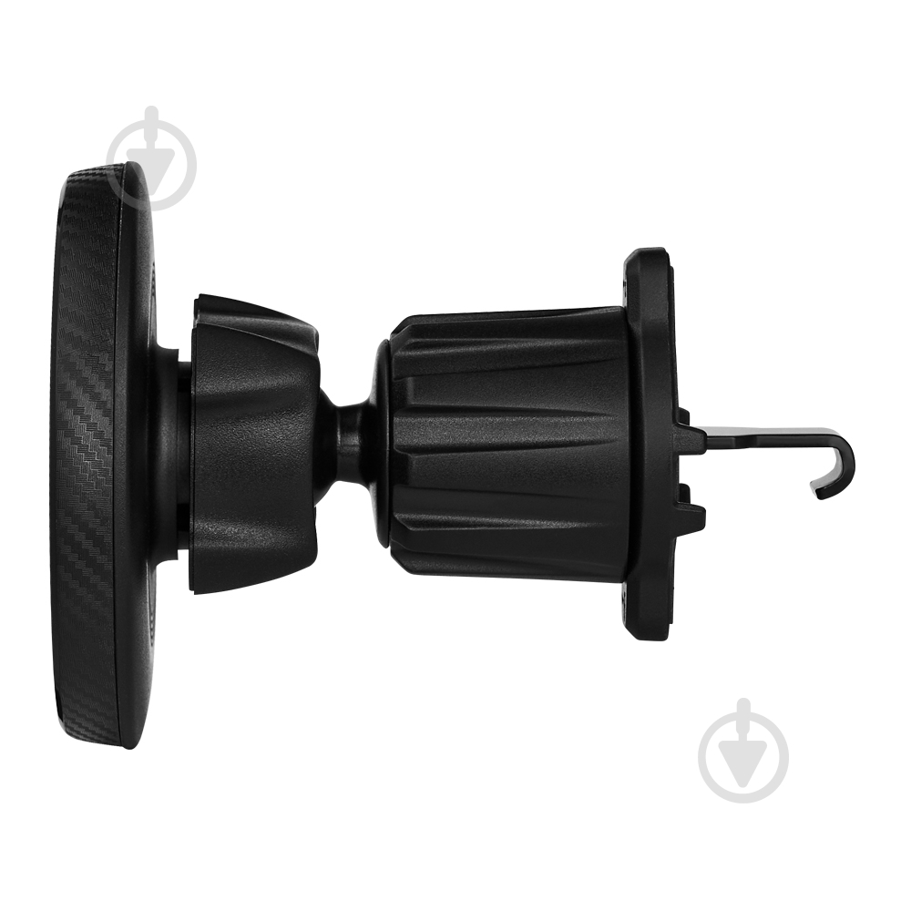Держатель для телефона AirVent Ultra MagCircle для дефлектора, магнитный Magsafe Brevia черный - фото 3 Держатель для телефона AirVent Ultra MagCircle для дефлектора, магнитный Magsafe Brevia черный - фото 3