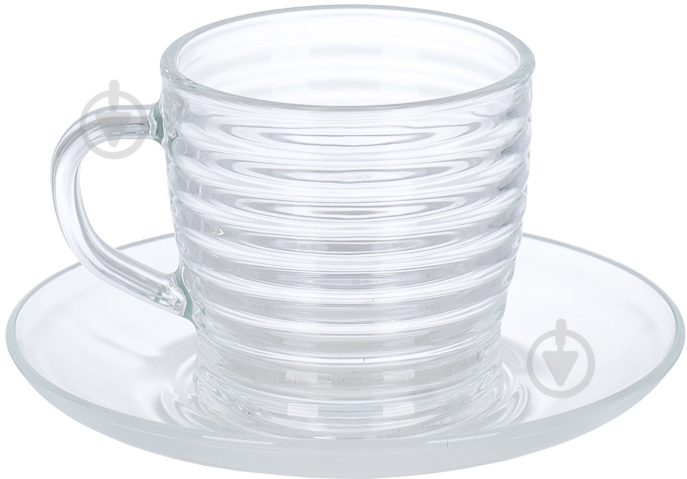 Набор чашек с блюдцами Luminarc Rynglit 4 предмета на 2 персоны - фото 1