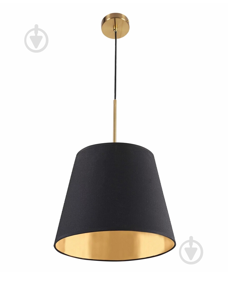 Люстра подвесная Goldlux Elena 1x20 Вт E27 черный 325822 - фото 1