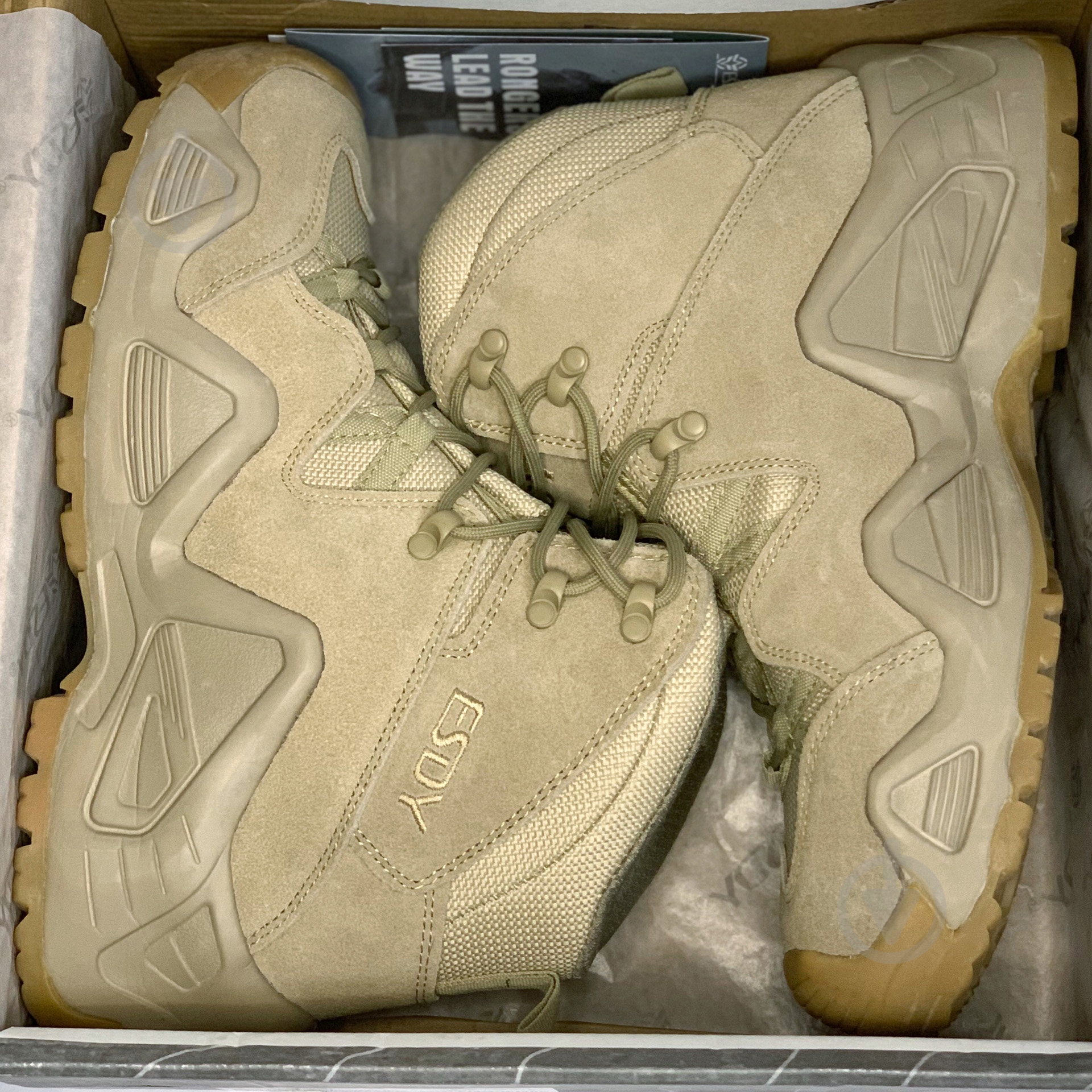 Ботинки туристические ESDY р. 41 песочный - фото 5 Ботинки туристические ESDY р. 41 песочный - фото 5