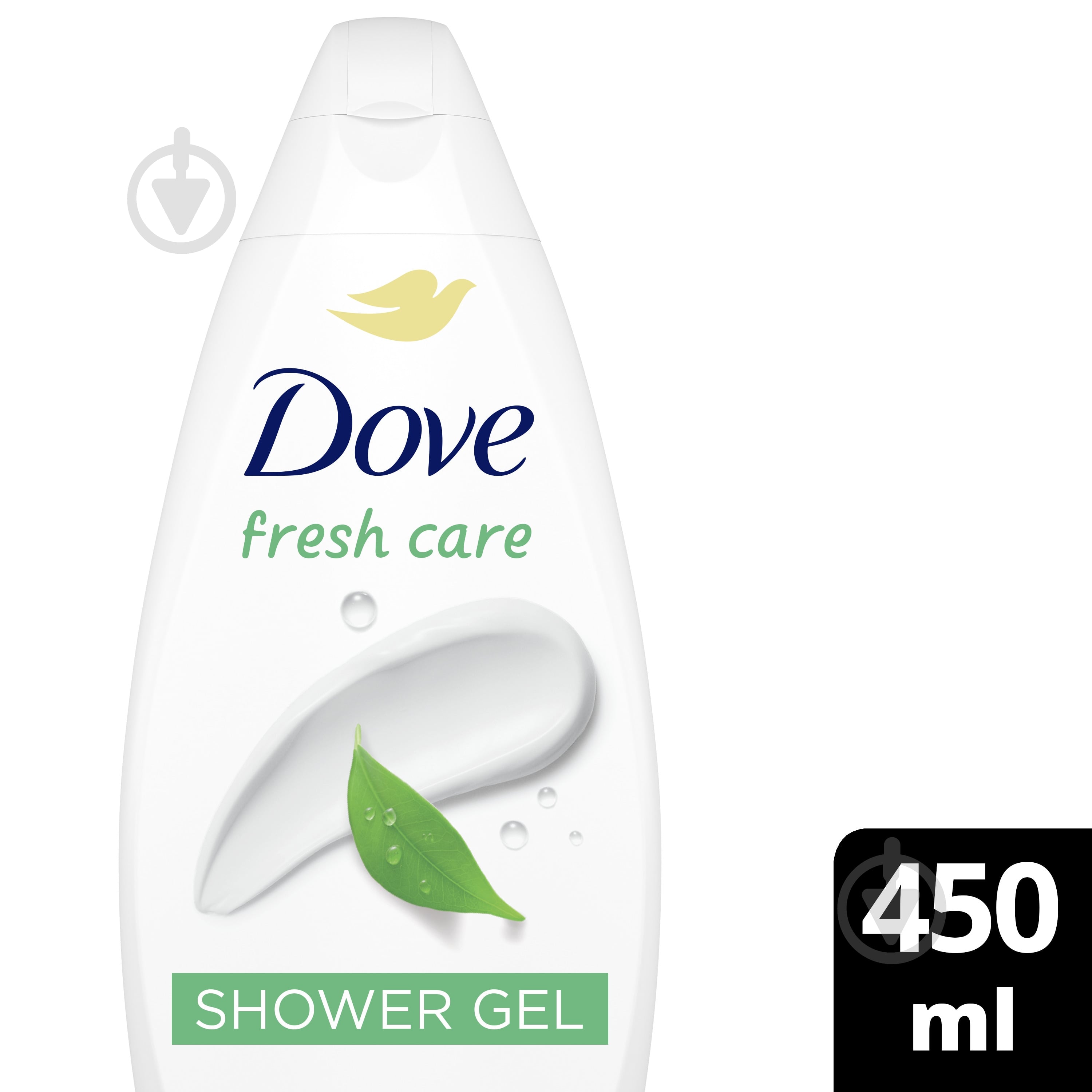 Гель для душу Dove Дотик свіжості 450 мл - фото 3