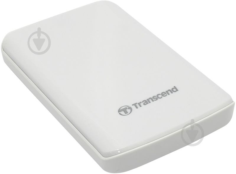 Зовнішній жорсткий диск Transcend Storejet 2.5 D 1 ТБ 2,5" USB 3.0 (TS1TSJ25D3W) - фото 1 Зовнішній жорсткий диск Transcend Storejet 2.5 D 1 ТБ 2,5" USB 3.0 (TS1TSJ25D3W) - фото 1