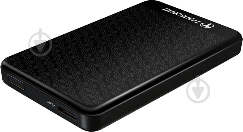 Зовнішній жорсткий диск Transcend StoreJet 2.5 2 ТБ 2,5" USB 3.0 (TS2TSJ25A3K) - фото 2 Зовнішній жорсткий диск Transcend StoreJet 2.5 2 ТБ 2,5" USB 3.0 (TS2TSJ25A3K) - фото 2