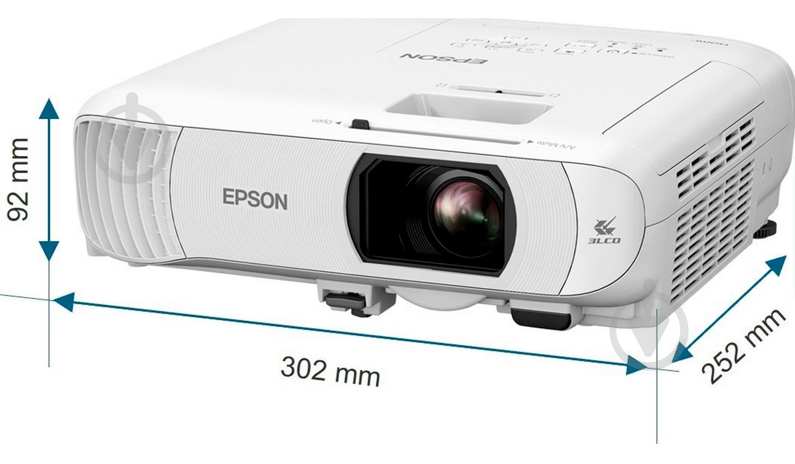 Проектор Epson EH-TW840 FHD (V11HB63042) - фото 4