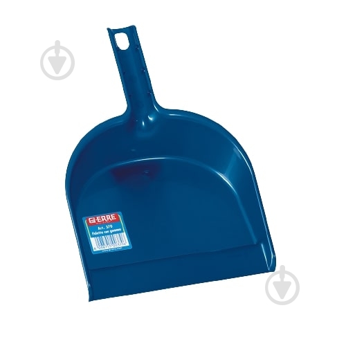 Совок для мусора пластиковый 370 Eurogold 12 см синий 370 - фото 1