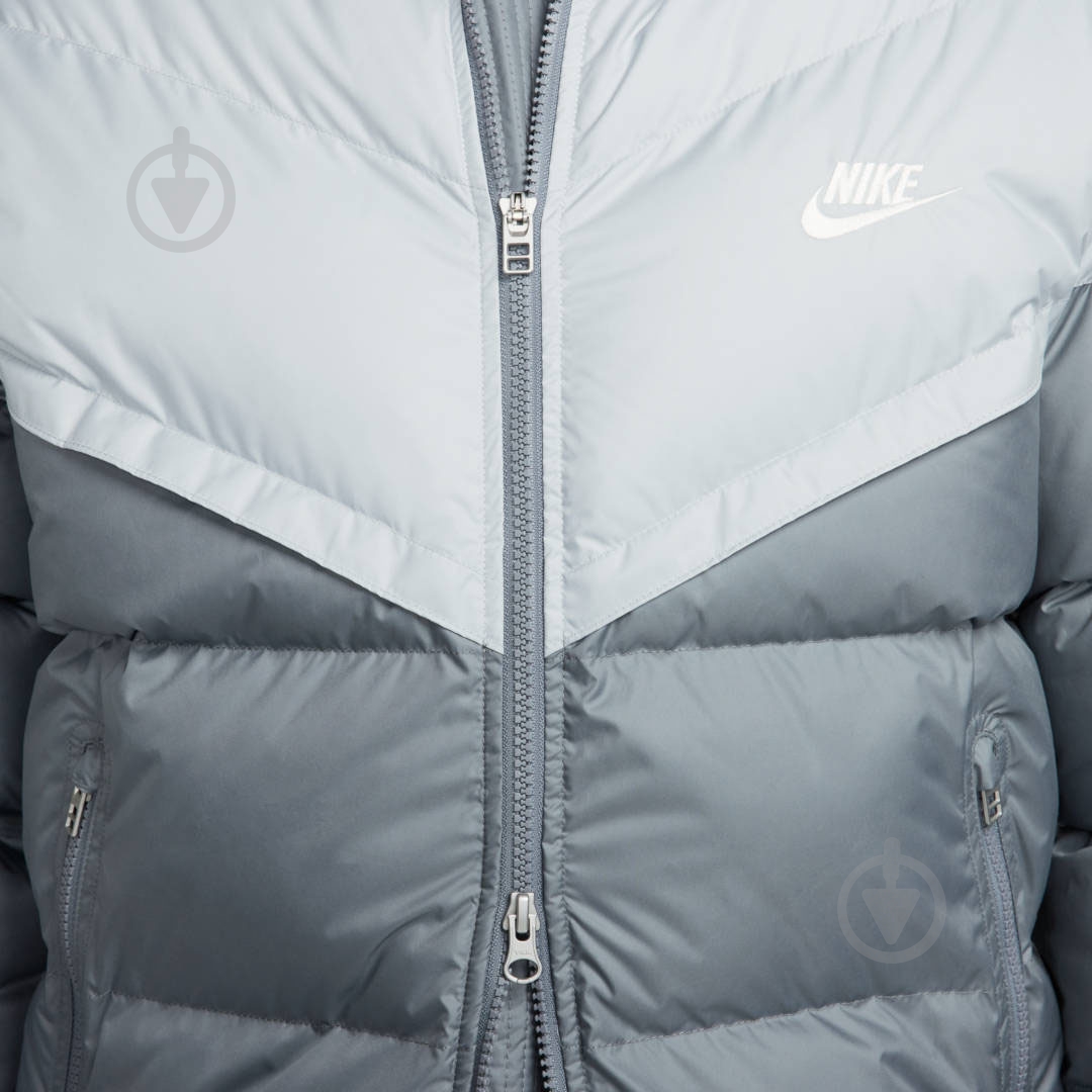 Куртка мужская Nike M NK SF WR PL-FLD HD JKT FB8185-077 р.XL серая - фото 4