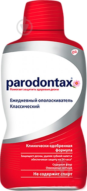 Ополаскиватель Parodontax Без спирта 500 мл - фото 1 Ополаскиватель Parodontax Без спирта 500 мл - фото 1