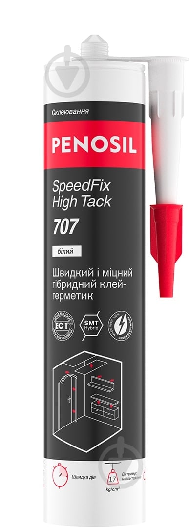 ᐉ Клей монтажный PENOSIL SpeedFix High Tack 707 290 мл • Купить в