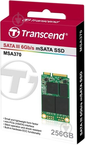 SSD-накопитель TRANSCEND 370 256GB Mini-SATA SATA III (TS256GMSA370) - фото 1 SSD-накопитель TRANSCEND 370 256GB Mini-SATA SATA III (TS256GMSA370) - фото 1