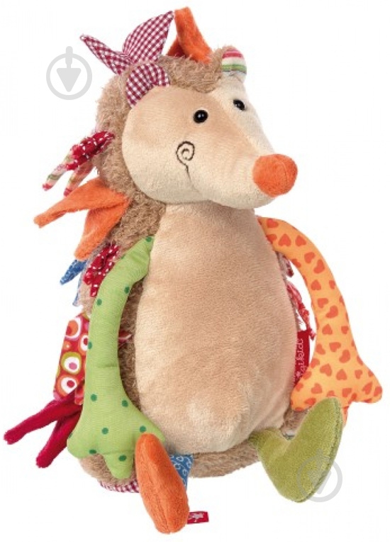 Мягкая игрушка sigikid Patchwork Sweety Ежик 24 см разноцветный 38302SK - фото 1 Мягкая игрушка sigikid Patchwork Sweety Ежик 24 см разноцветный 38302SK - фото 1