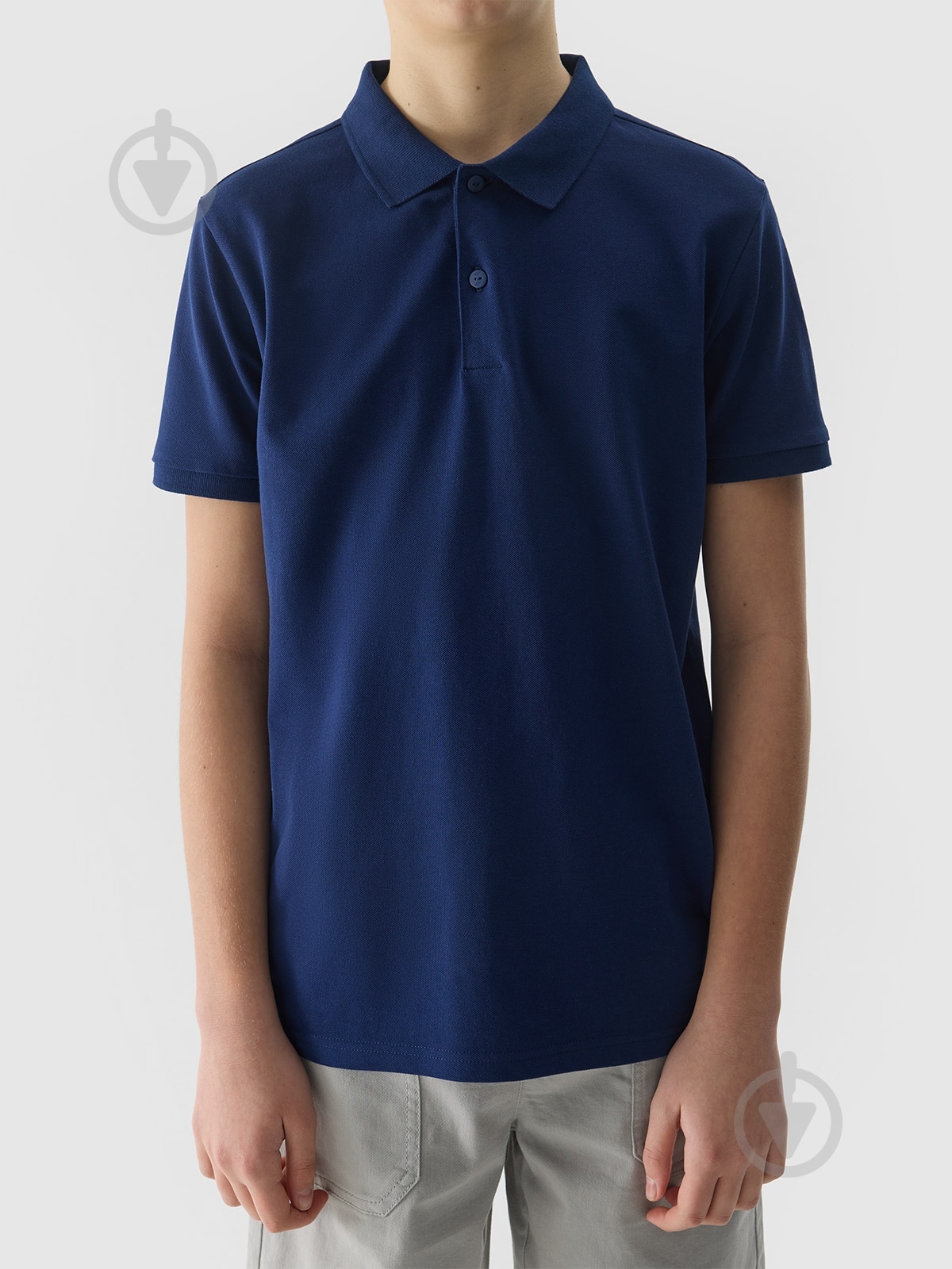 Поло 4F POLO SHIRT M124 4FJWSS24TPTSM124-31S р.152 синий - фото 4