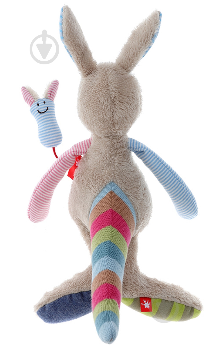 Мягкая игрушка sigikid Patchwork Sweety Кенгуру 28 см разноцветный 38692SK - фото 2 Мягкая игрушка sigikid Patchwork Sweety Кенгуру 28 см разноцветный 38692SK - фото 2