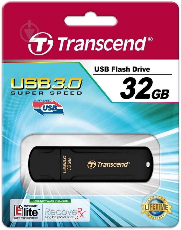 ᐉ Флеш-пам'ять USB Transcend JetFlash 700 32 ГБ USB 3.0