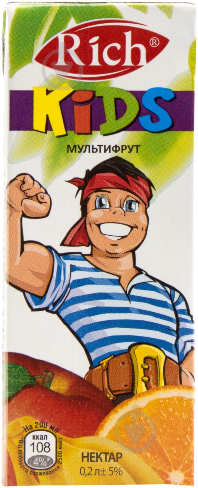 Нектар Rich Мультифруктовый 200 мл - фото 1