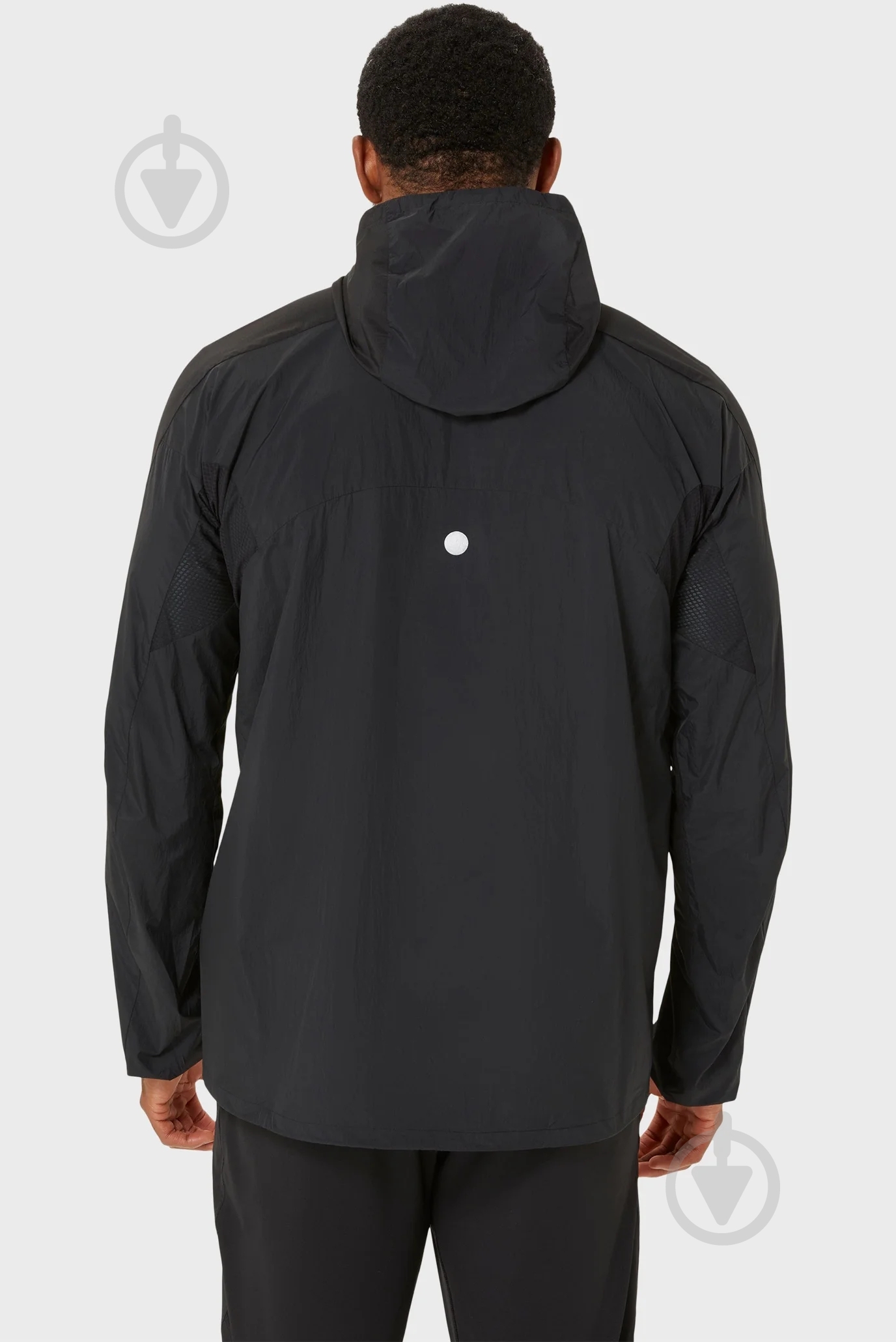 Ветровка мужская Asics ROAD PACKABLE JACKET 2011D084-001 р.XL черная - фото 3