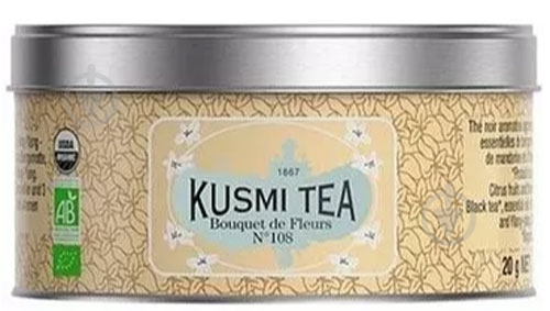 Чай черный Kusmi tea Букет цветов 20 г (S4243) - фото 1 Чай черный Kusmi tea Букет цветов 20 г (S4243) - фото 1