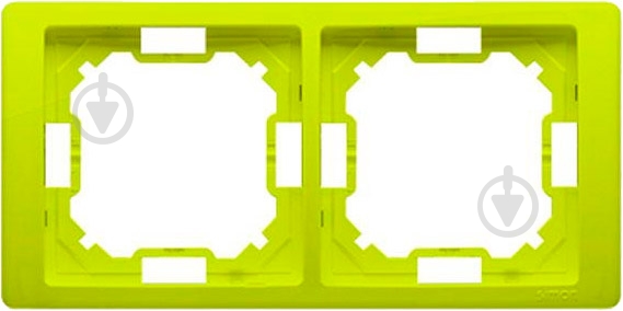 Рамка Basic двойная Neos Simon 20 IP фисташковый BMRC2/036 - фото 1
