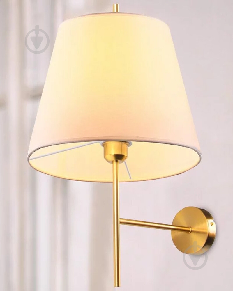 Бра Goldlux Elena 1x20 Вт E27 белый 325495 - фото 3