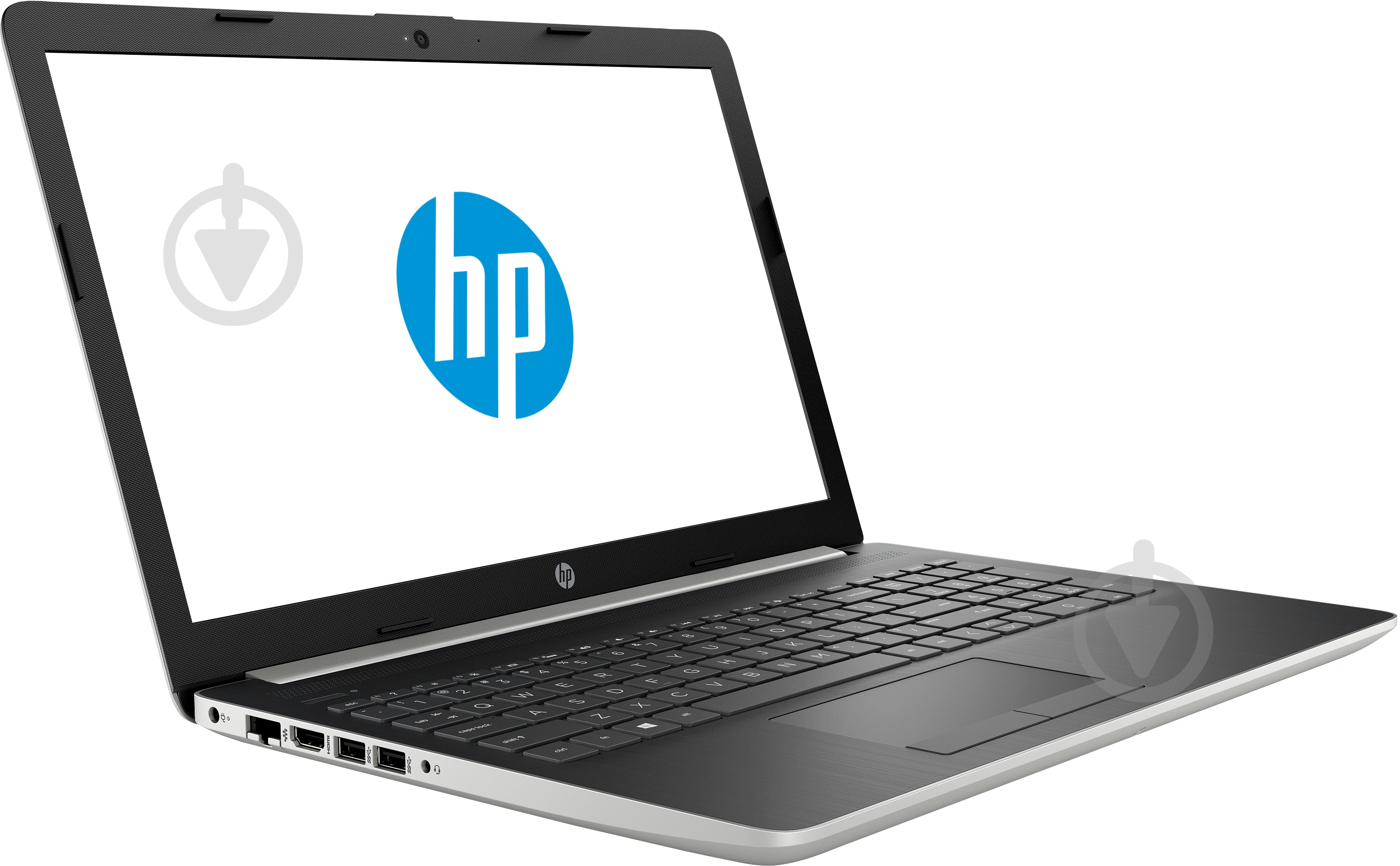 Ноутбук HP Notebook 15-da1004ur 15.6" (5GY57EA) silver - фото 2