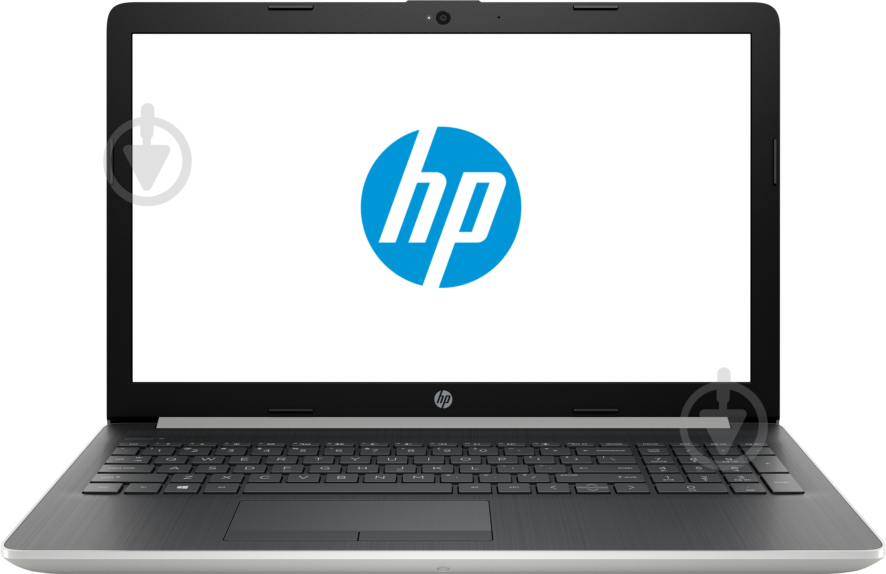 Ноутбук HP Notebook 15-da1004ur 15.6" (5GY57EA) silver - фото 1