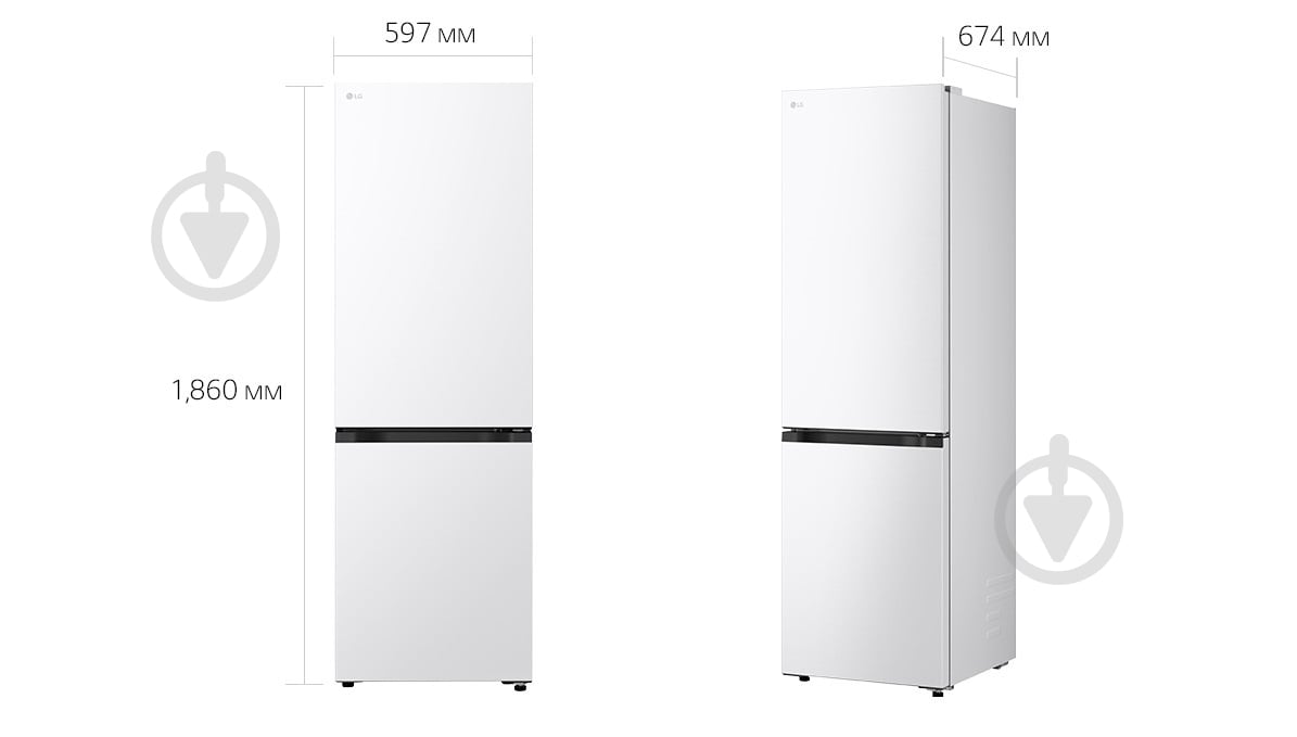 Холодильник LG GC-B459EQYM - фото 3