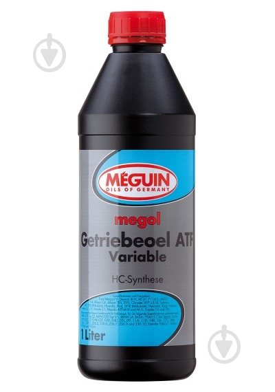 ᐉ Мастило трансмісійне MEGUIN GETRIEBEOEL VARIABLE ATF 1 л (9427