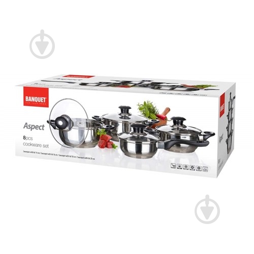 Набір каструль Banquet Aspect - фото 2