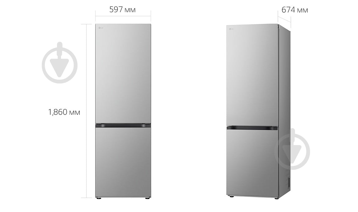 Холодильник LG GC-B459EMYM - фото 3