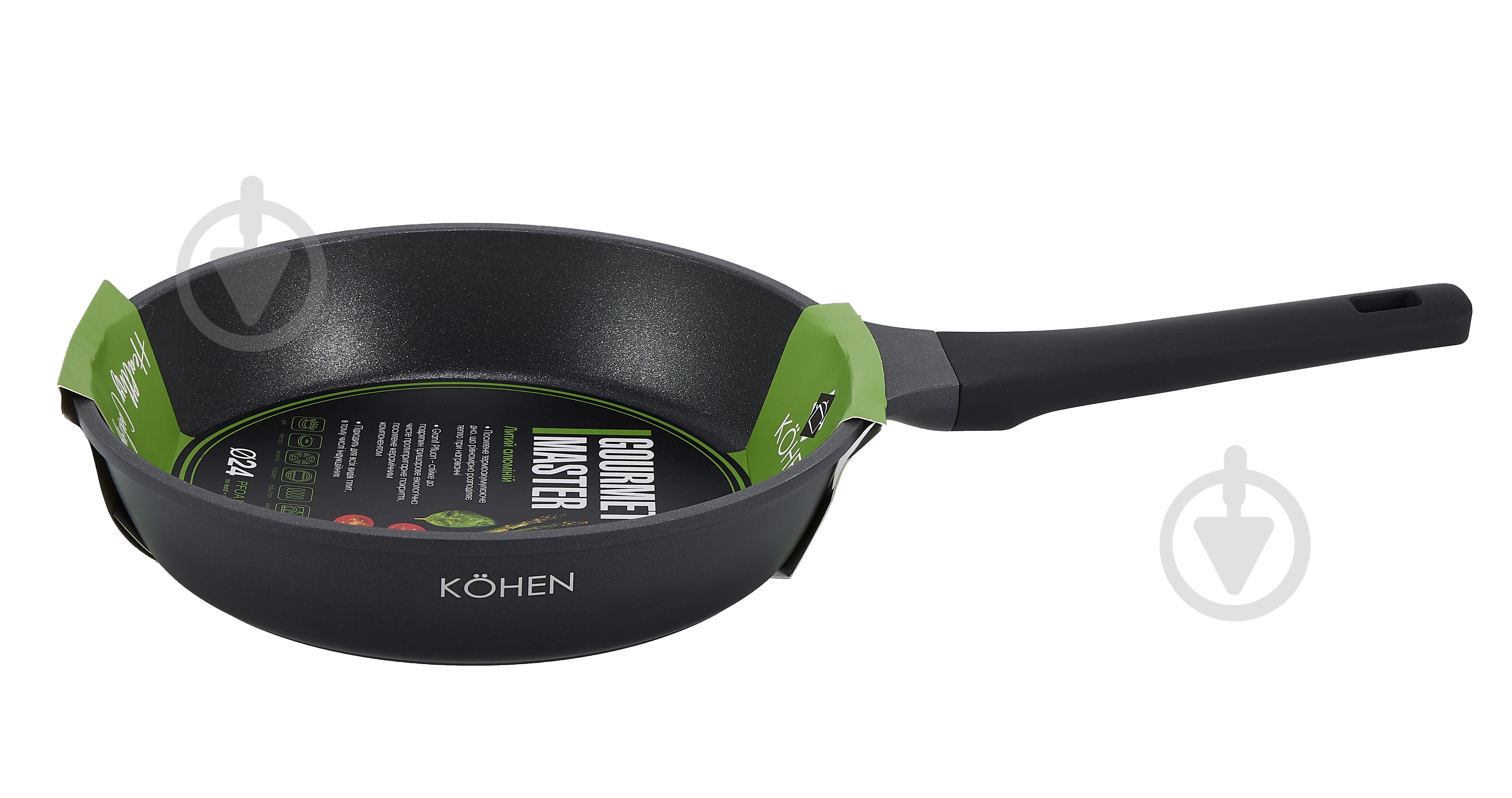 Сковорода Kohen Gourmet Master 24 см KN91641 - фото 4