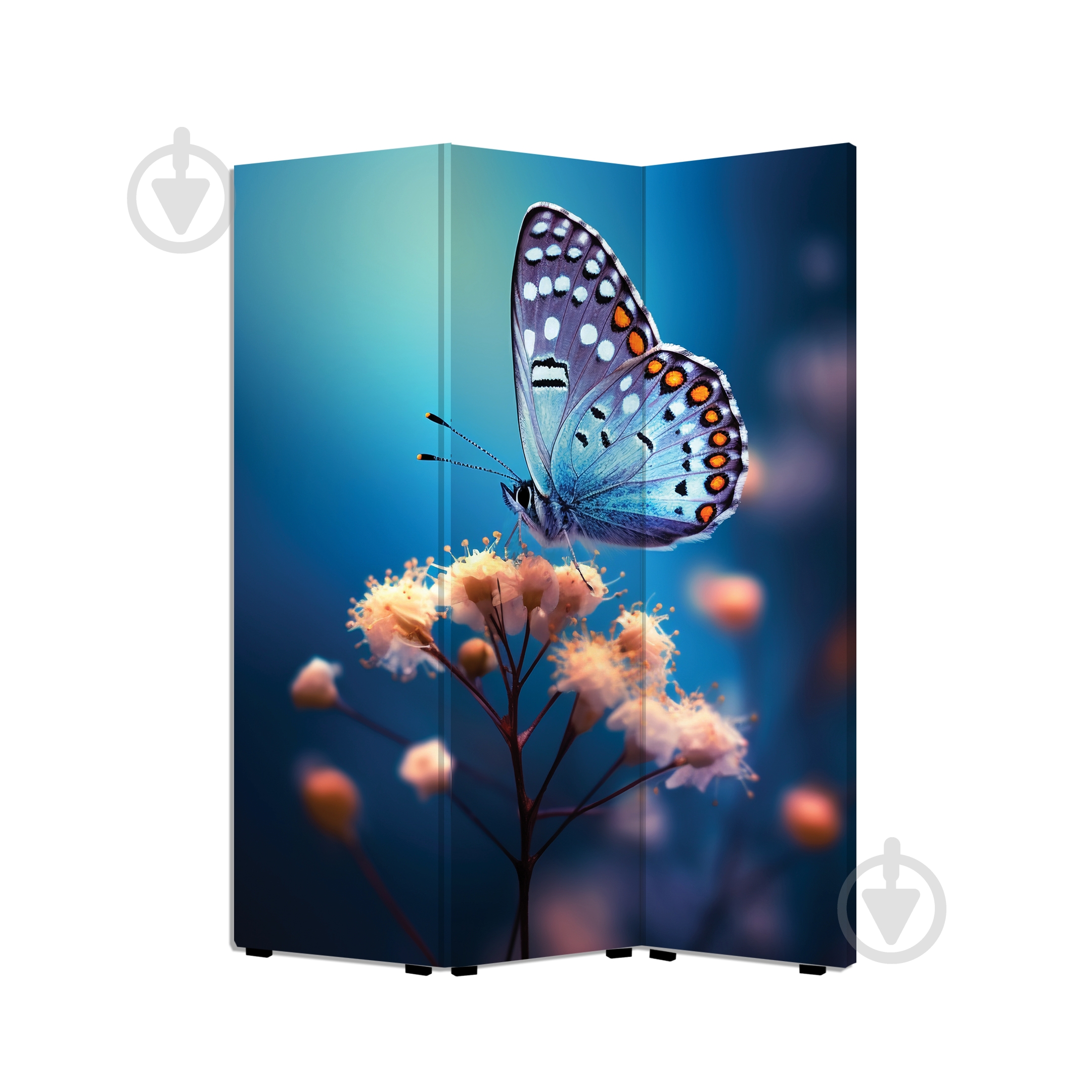 Ширма Теамо Бабочки 1750x1400x25 мм - фото 3 Ширма Теамо Бабочки 1750x1400x25 мм - фото 3