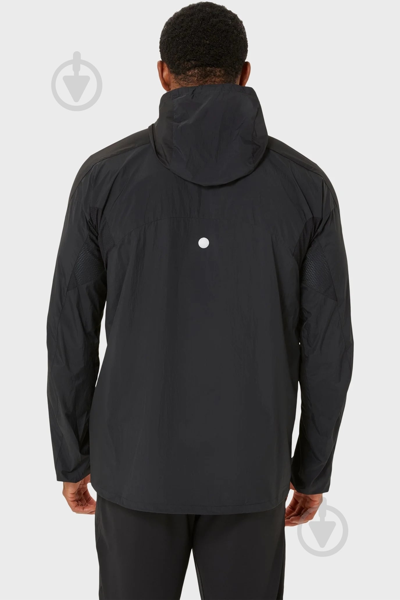 Ветровка мужская Asics ROAD PACKABLE JACKET 2011D084-001 р.S черная - фото 3 Ветровка мужская Asics ROAD PACKABLE JACKET 2011D084-001 р.S черная - фото 3