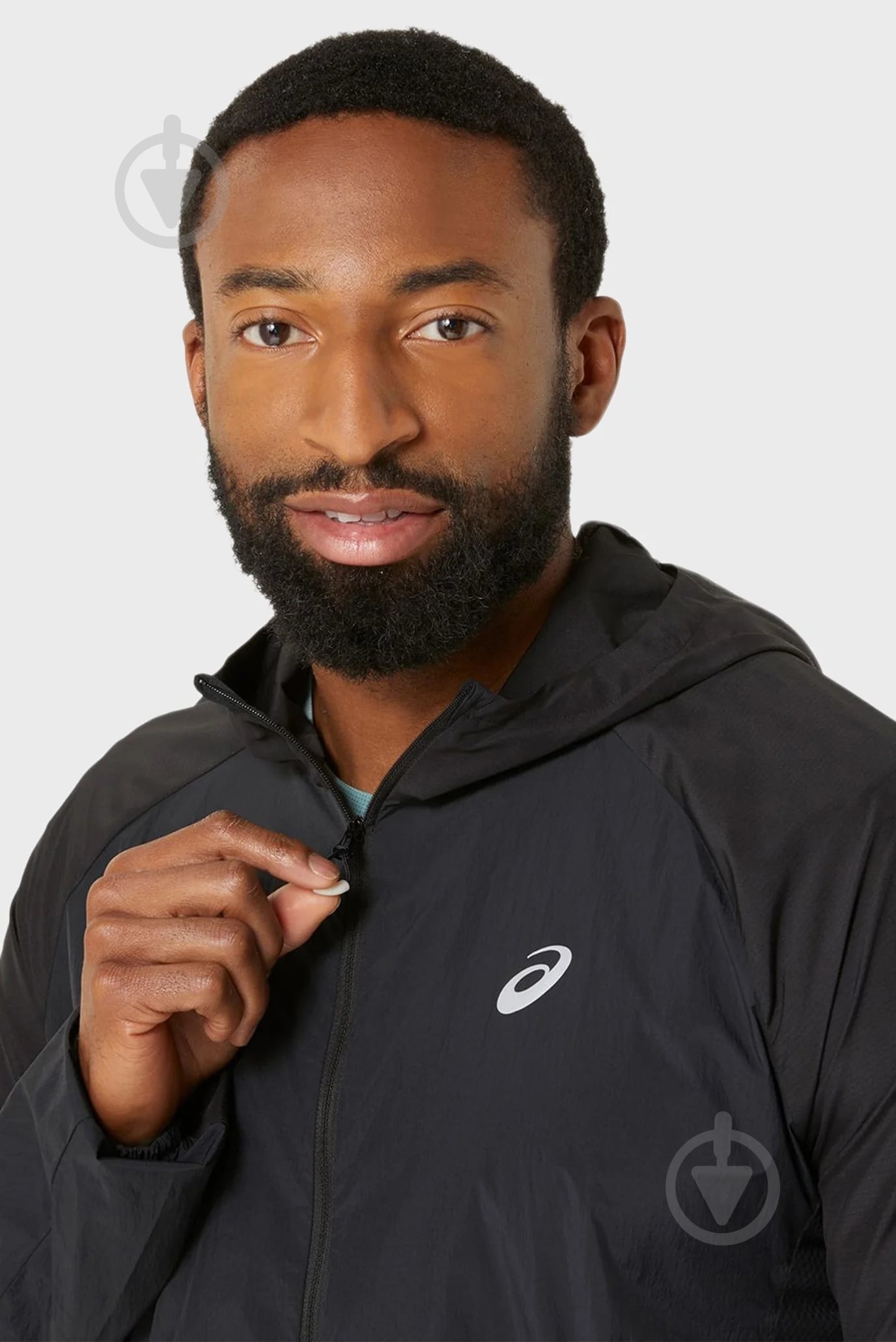 Ветровка мужская Asics ROAD PACKABLE JACKET 2011D084-001 р.S черная - фото 4 Ветровка мужская Asics ROAD PACKABLE JACKET 2011D084-001 р.S черная - фото 4