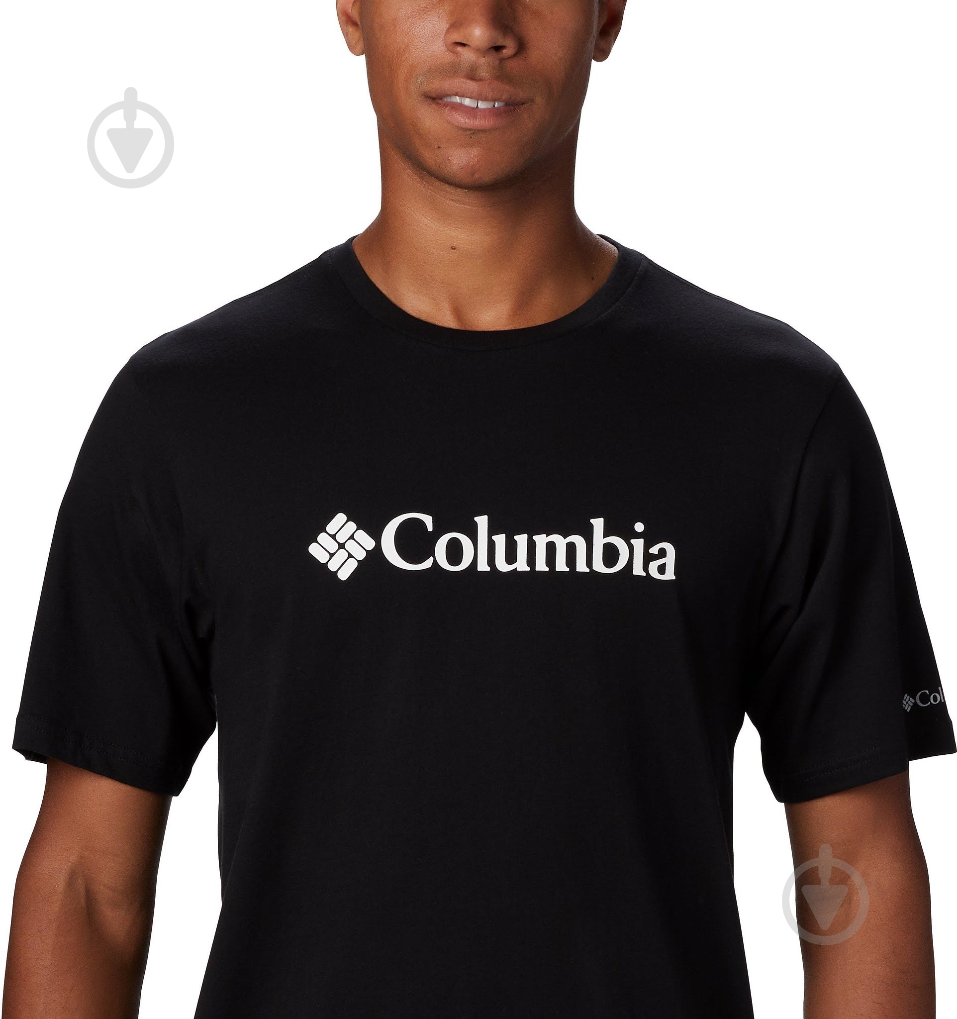 Футболка Columbia CSC Basic Logo 1680053-010 р.M черный - фото 2