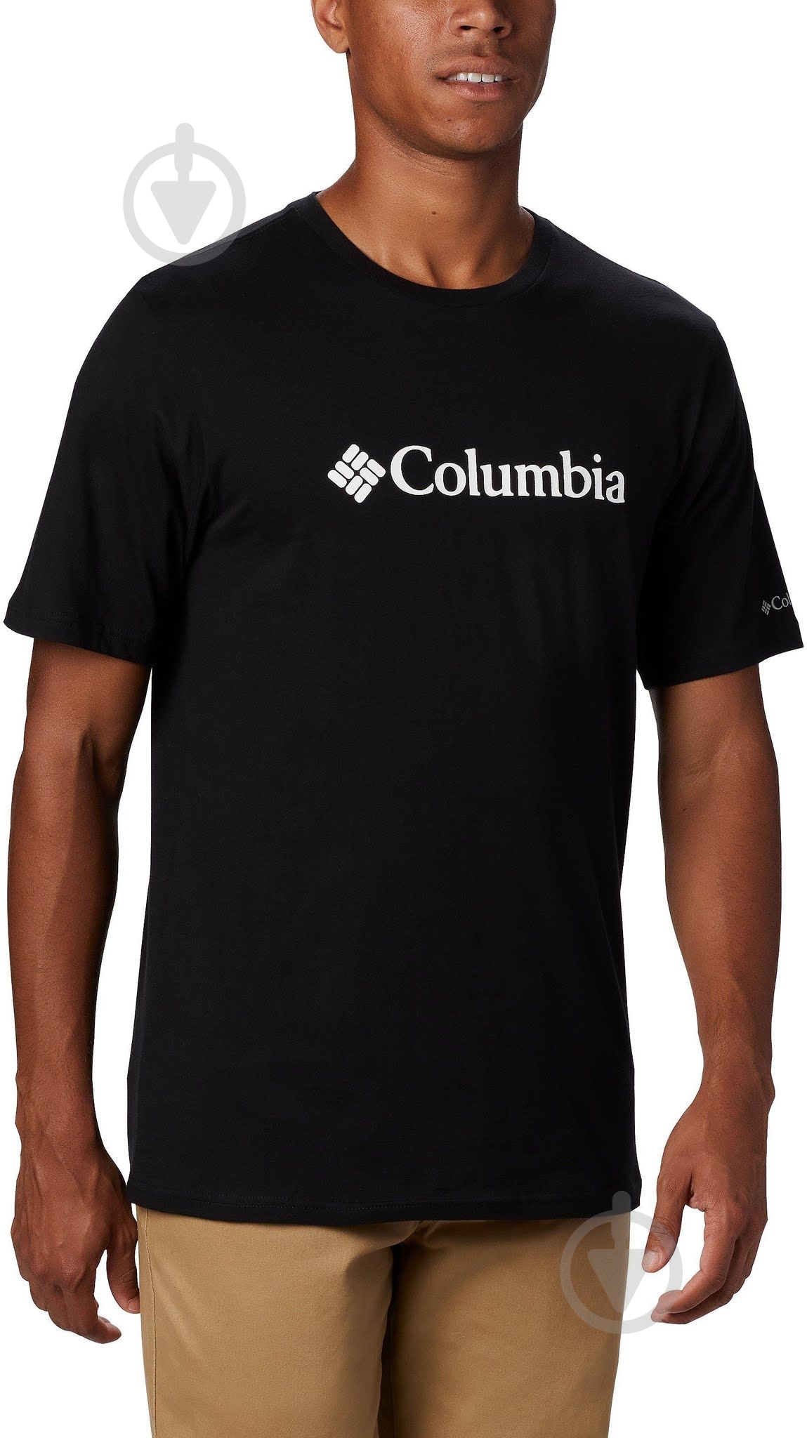 Футболка Columbia CSC Basic Logo 1680053-010 р.M черный - фото 3