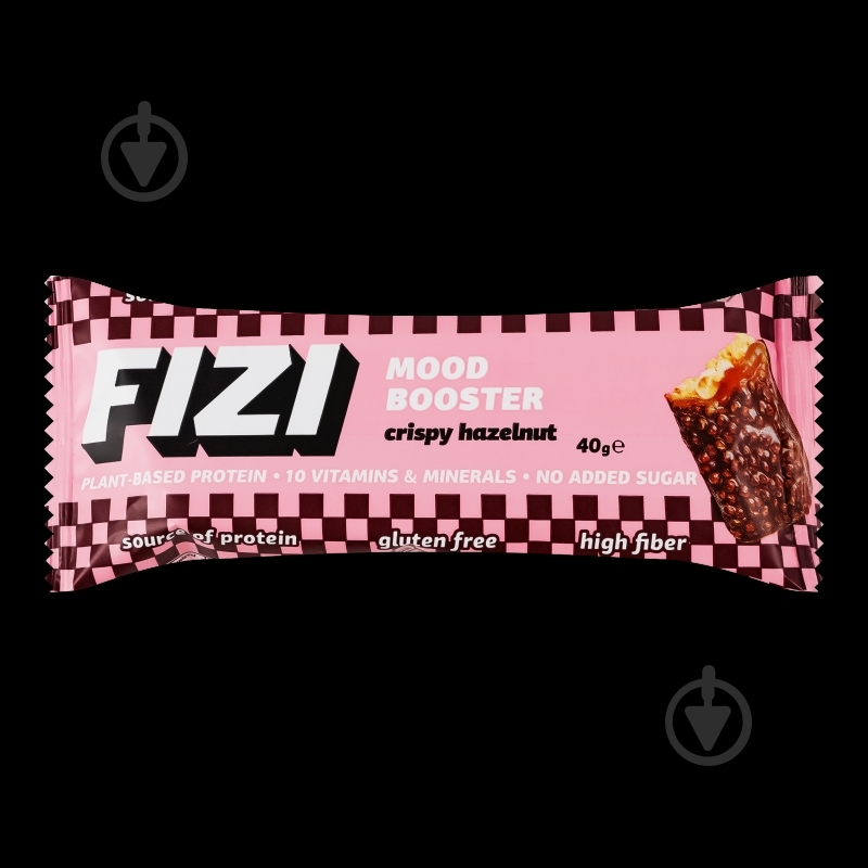 Батончик Fizi витаминный Crispy Hazelnut - фото 10