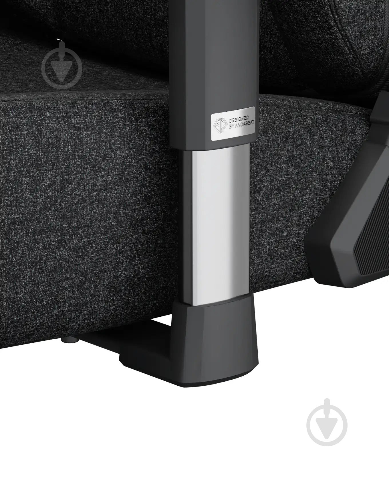 Крісло Anda Seat Kaiser 3 Size XL Black Fabric (AD12YDC-XL-01-B-CF) сіро-чорний - фото 7 Крісло Anda Seat Kaiser 3 Size XL Black Fabric (AD12YDC-XL-01-B-CF) сіро-чорний - фото 7