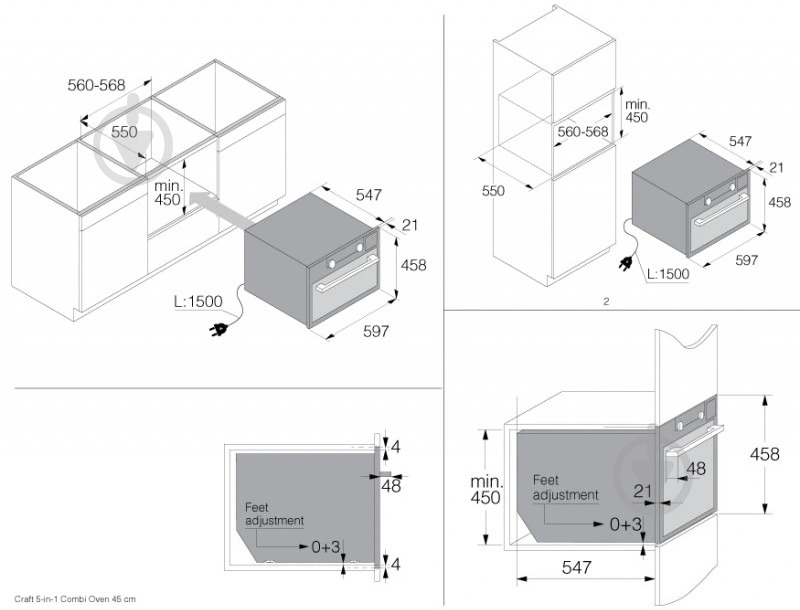 Духовой шкаф Asko 5В1 OCSM8487A - фото 4 Духовой шкаф Asko 5В1 OCSM8487A - фото 4