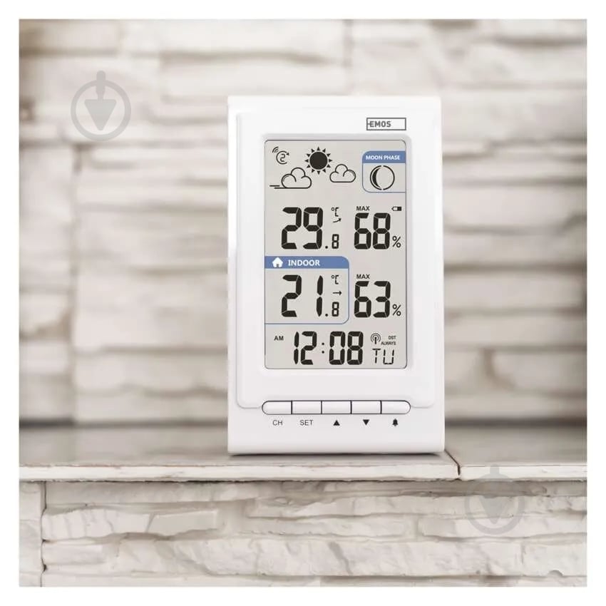 Метеостанция Emos беспроводная цифровая E0352 - фото 3