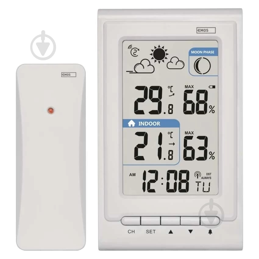 Метеостанция Emos беспроводная цифровая E0352 - фото 6