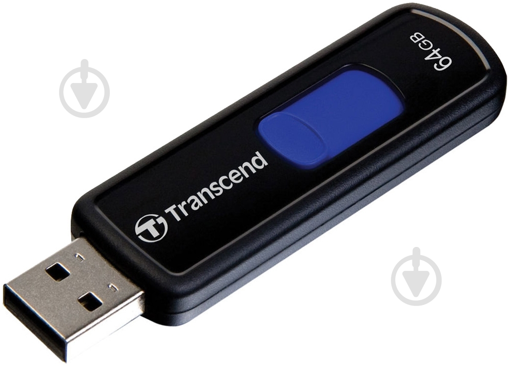 Флеш-память USB Transcend JetFlash 500 64 ГБ USB 2.0 (TS64GJF500) - фото 2
